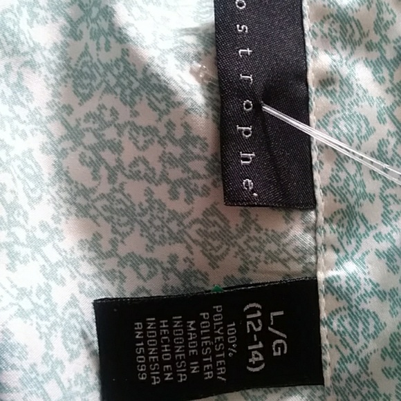 Apostrophe long sleeve blouse large - Picture 7 of 16